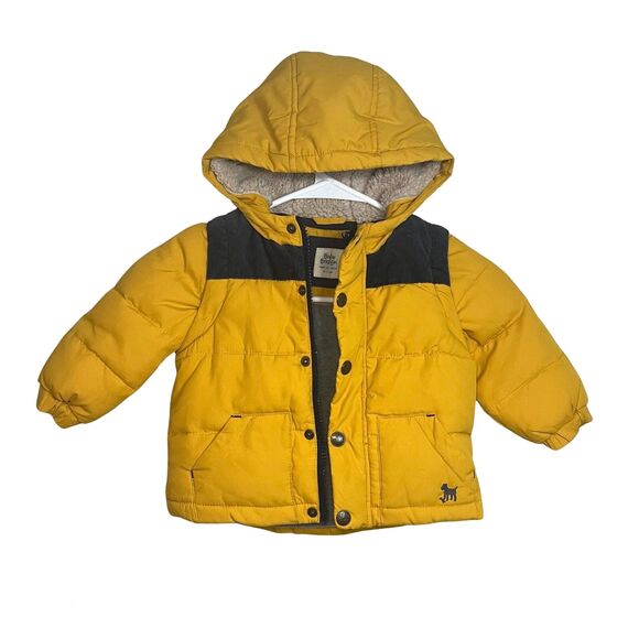 Baby Boden Convertible Puffer Jacket Puffer Vest Winter Snow Coat Infant 6-12m - Picture 1 of 9